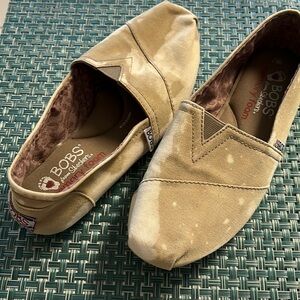OOAK - Bobs by Skechers!  Ladies size 6.5, Bleached out Beige!